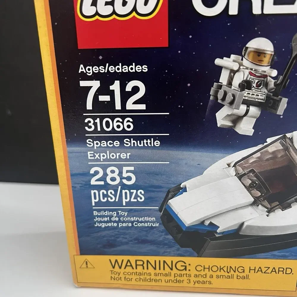 New Sealed 31066 Space Shuttle Explorer Creator 3 in 1 Rover Toy Building Set